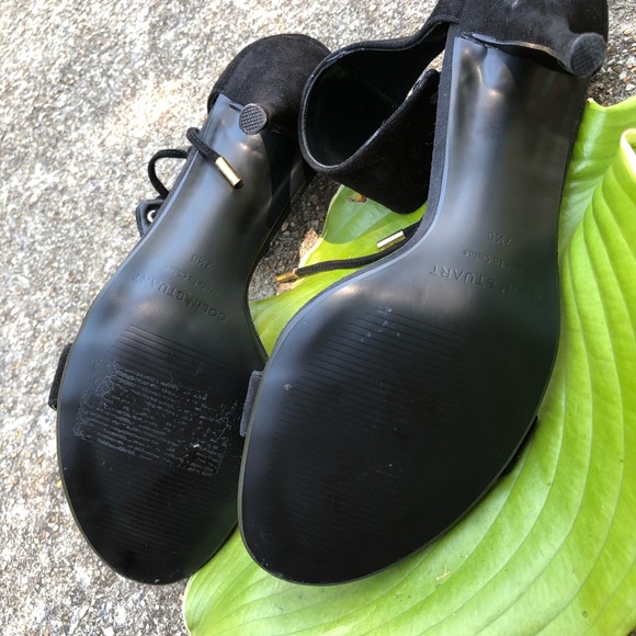 Colin Stuart Open Toed Heels w/ ankle cuff (7.5) - Picture 4 of 8